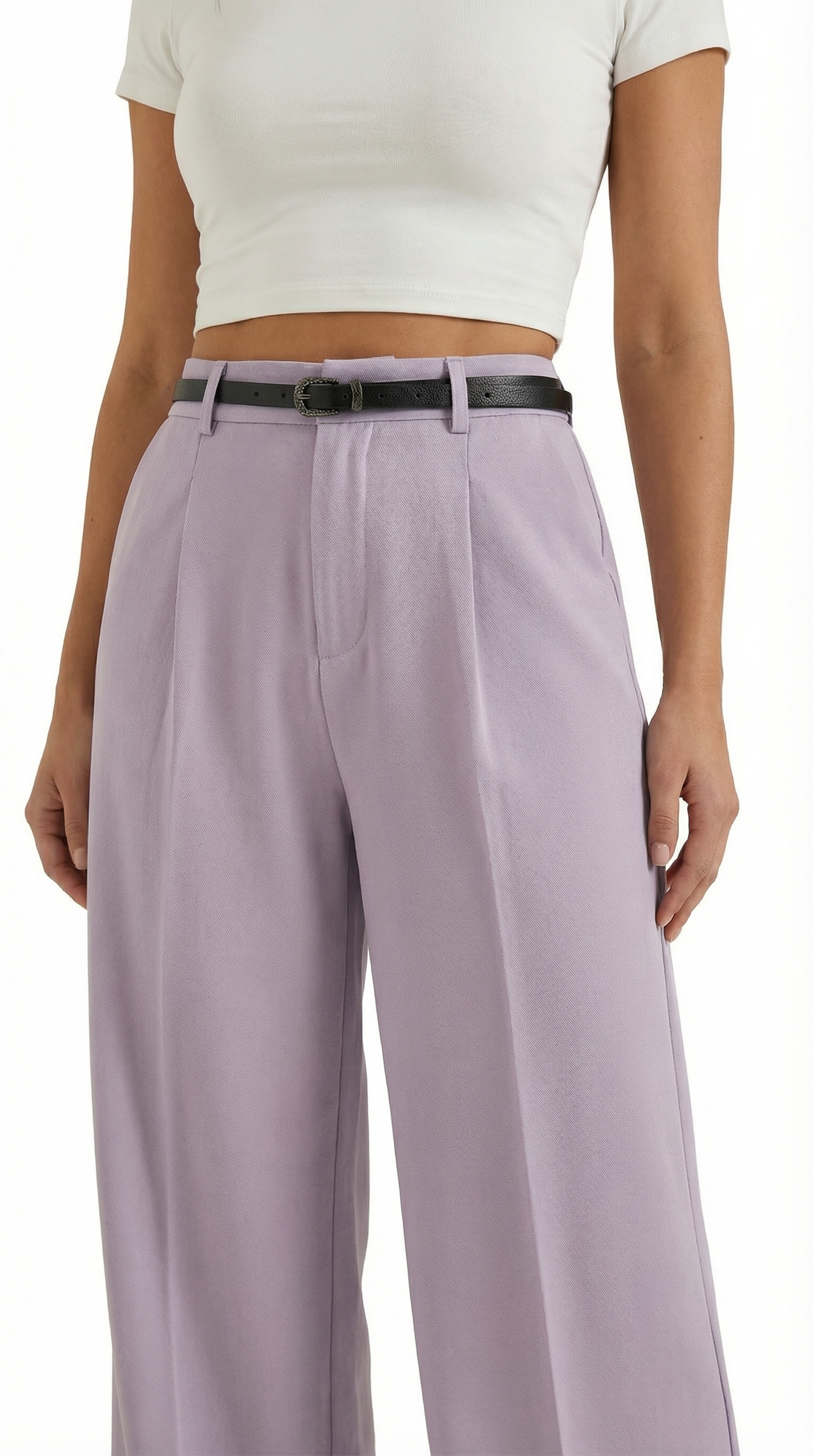 Bertha Weite Stoffhose
