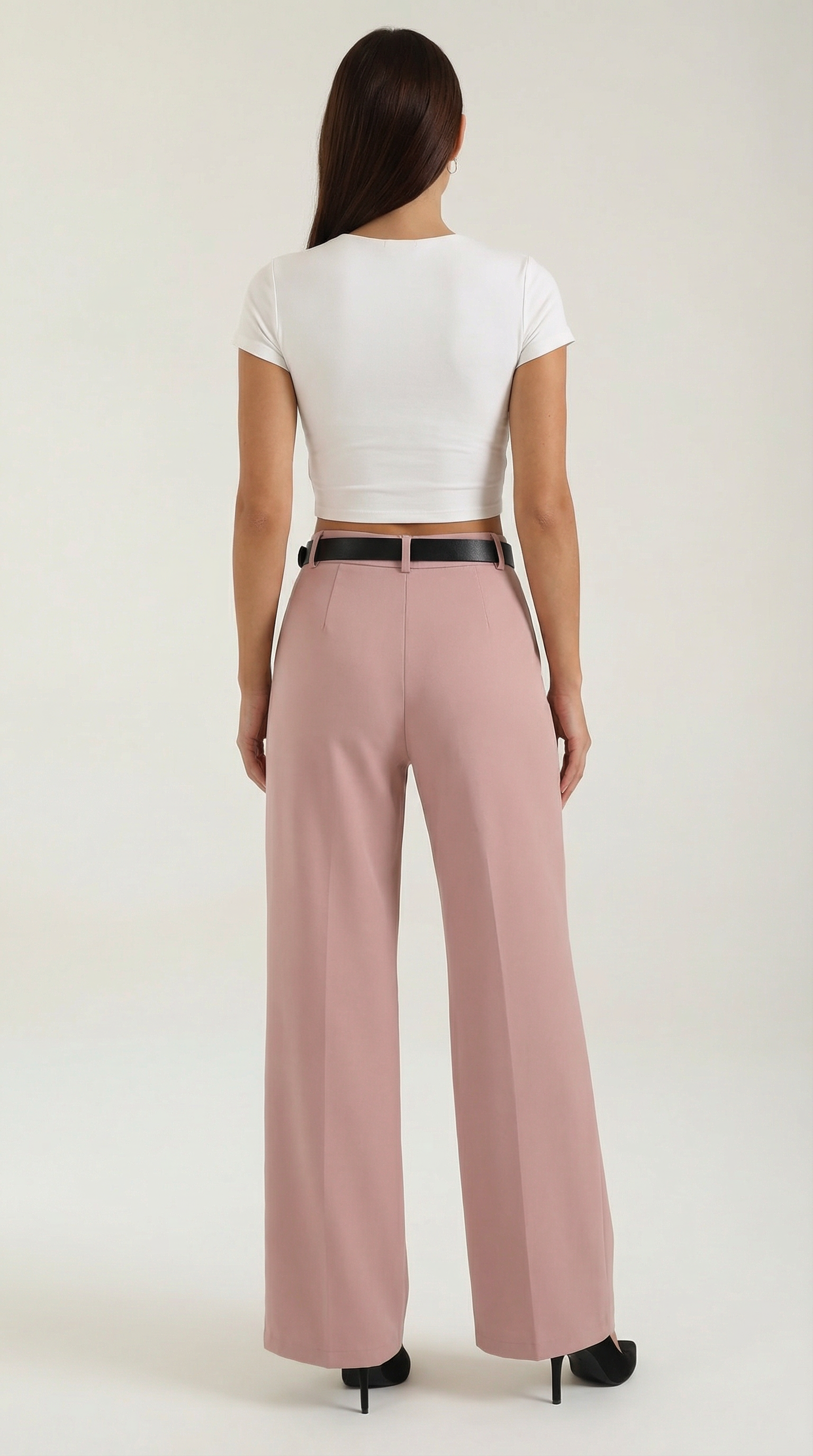 Bertha Weite Stoffhose