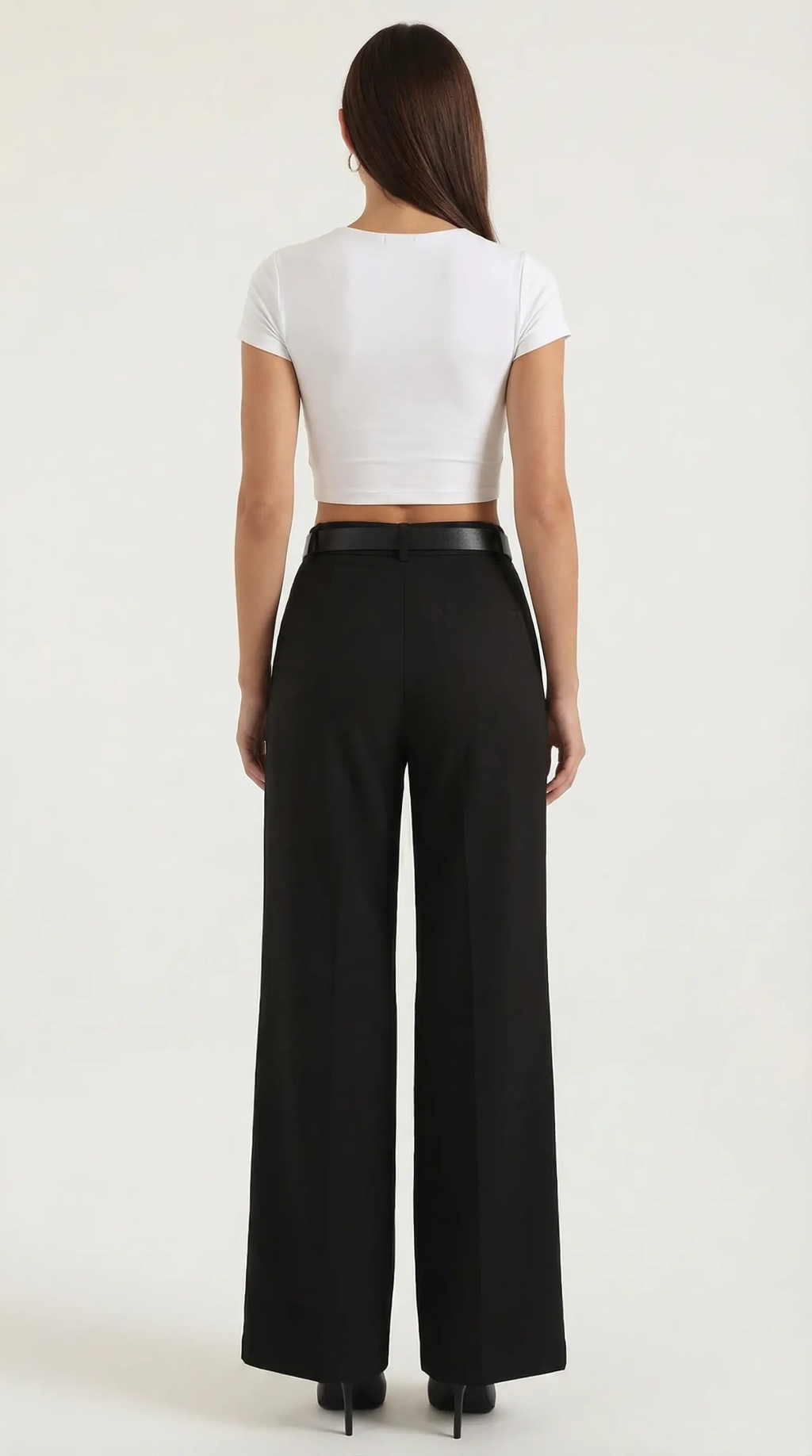Bertha Weite Stoffhose