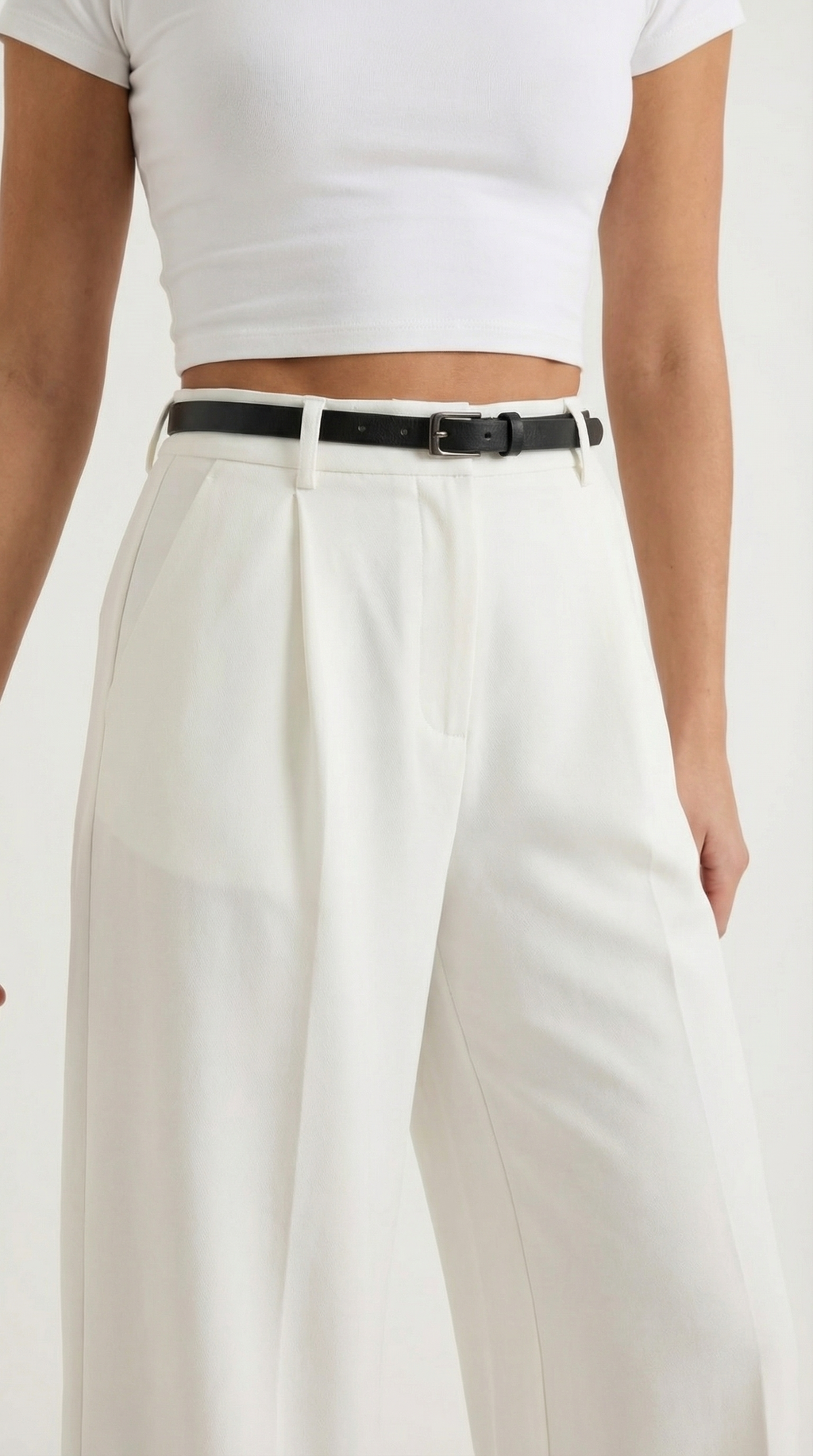 Bertha Weite Stoffhose