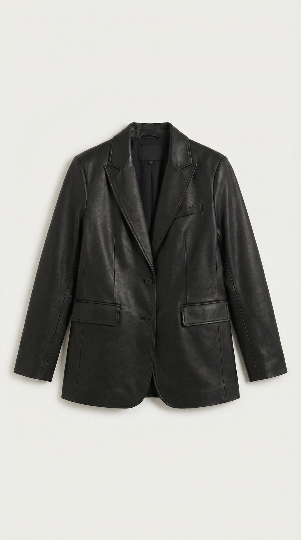 Catherine Oversized Lederblazer