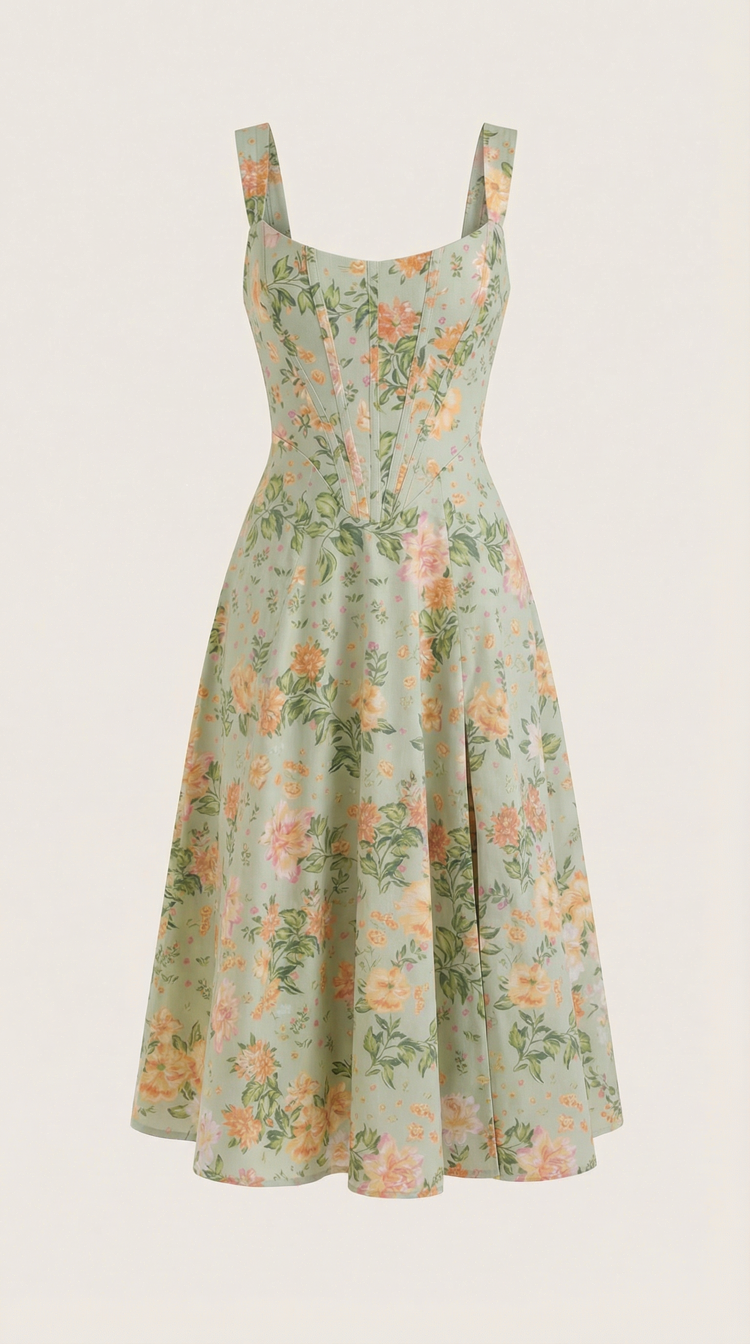 Dahlia Midi-Sommerkleid