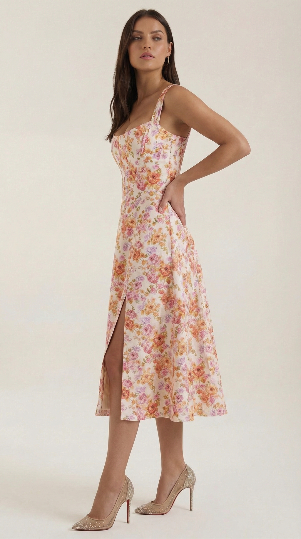 Dahlia Midi-Sommerkleid