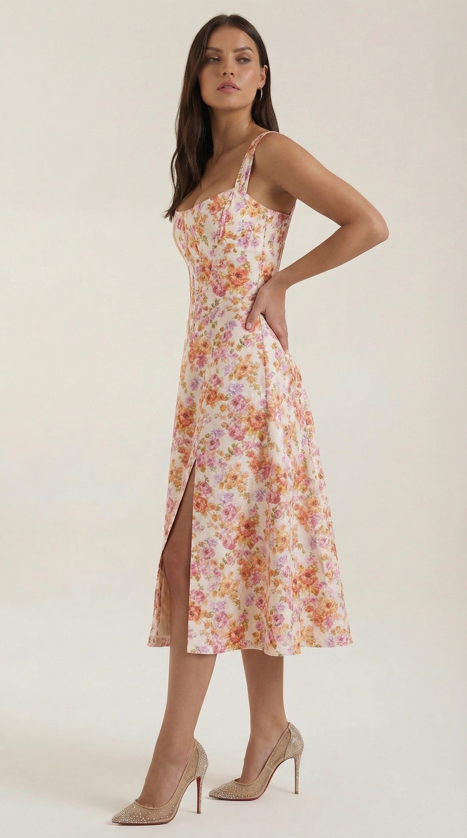 Dahlia Midi-Sommerkleid