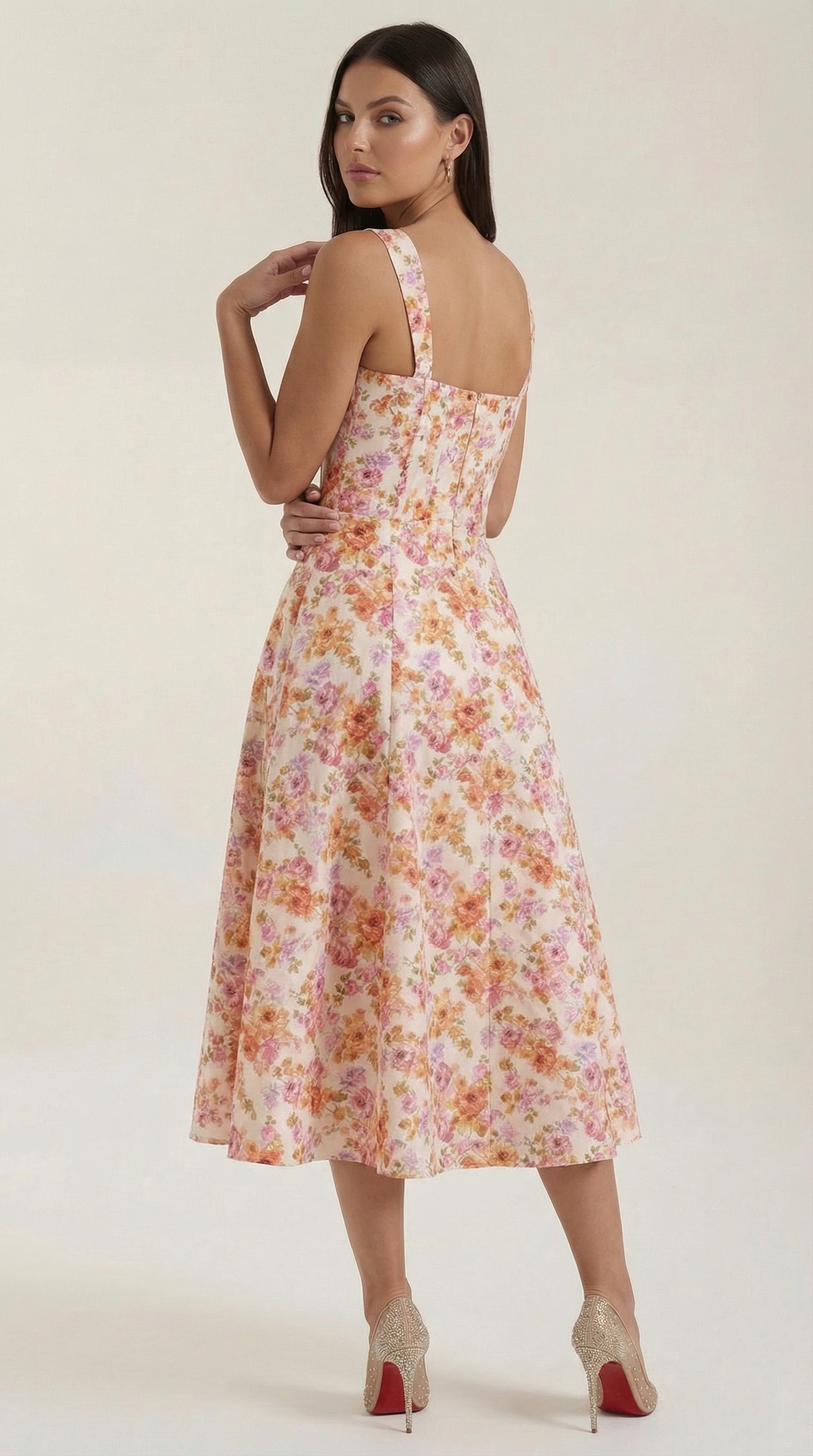 Dahlia Midi-Sommerkleid