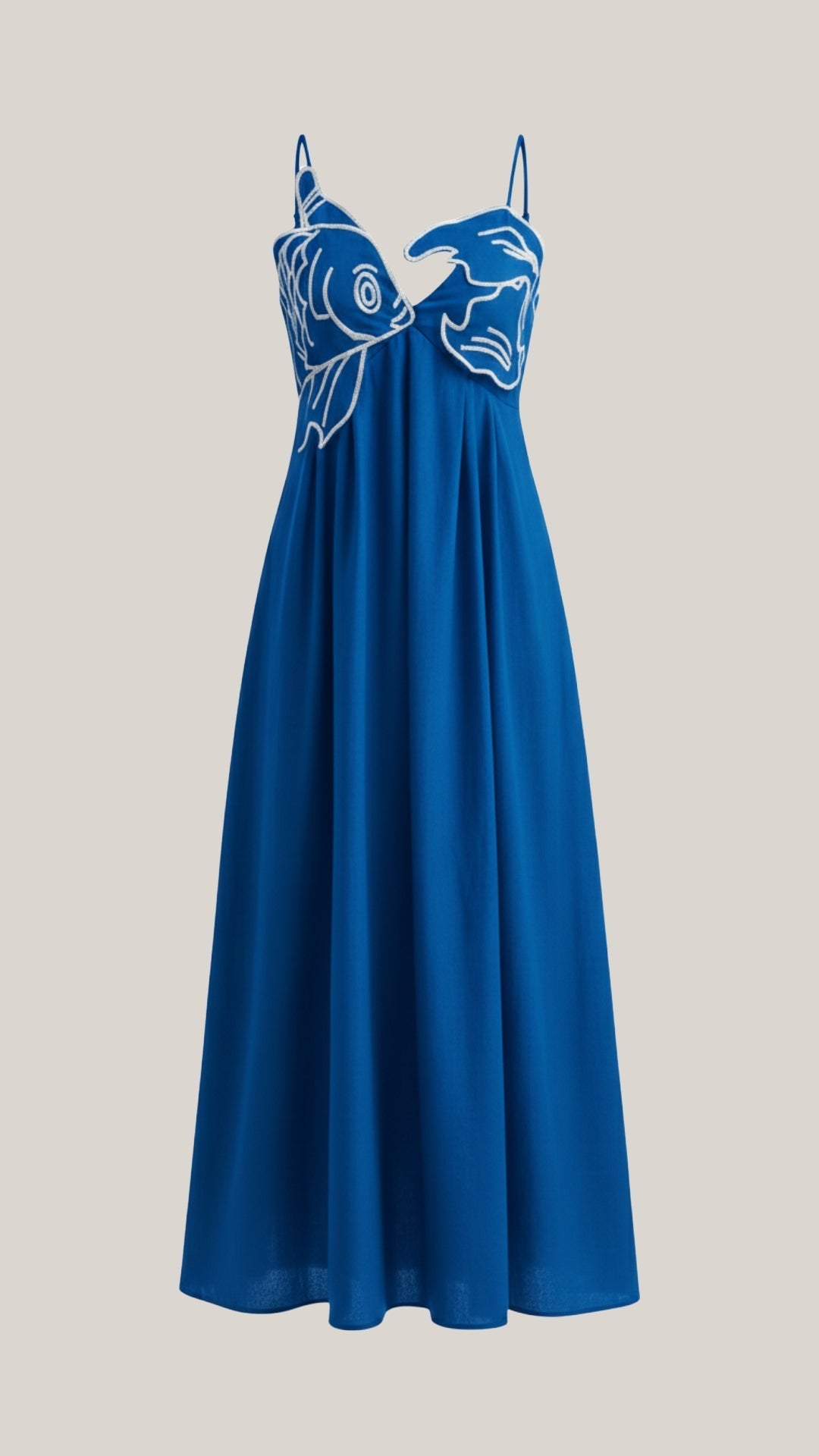 Deborah besticktes Maxikleid
