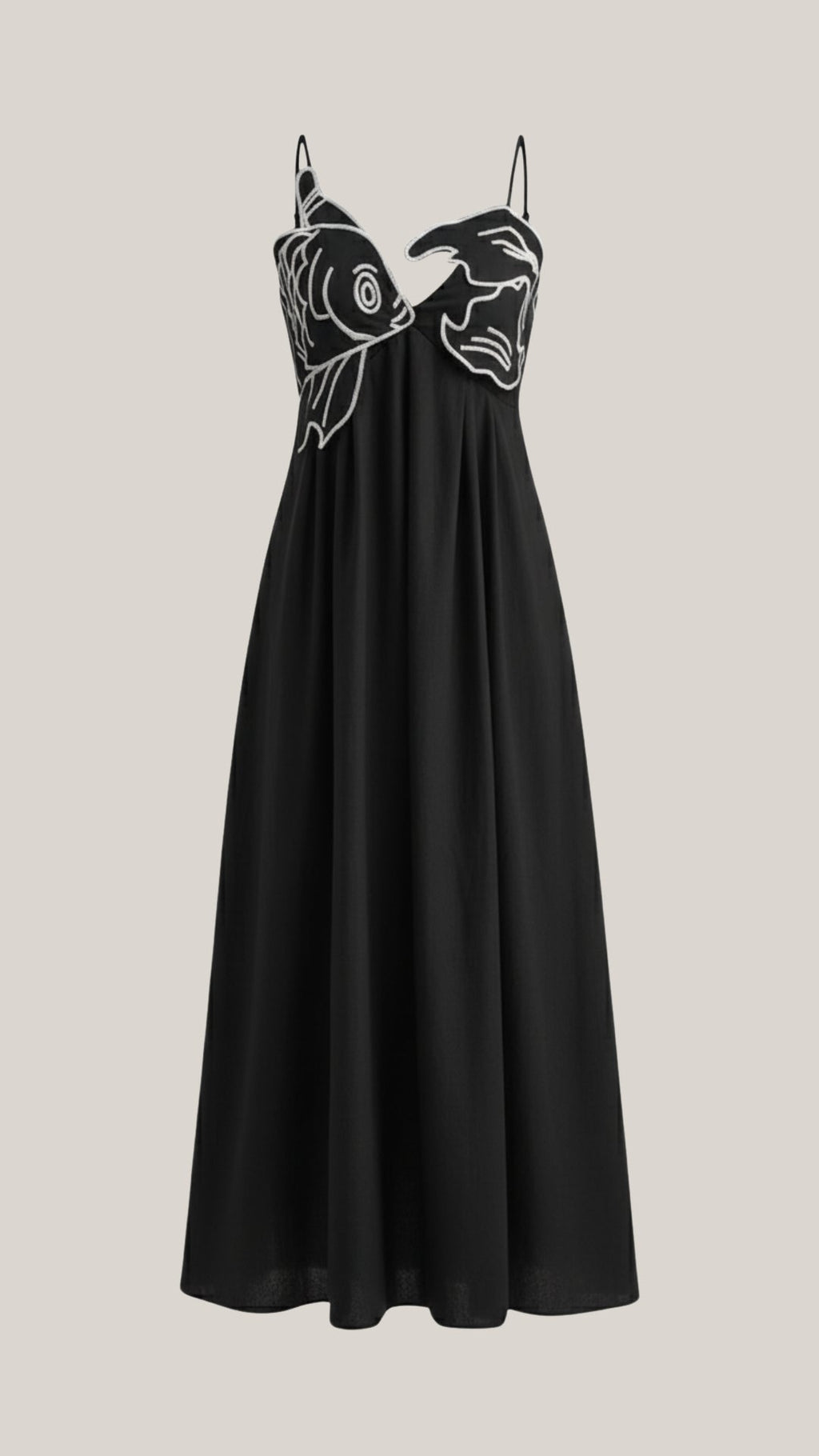 Deborah besticktes Maxikleid
