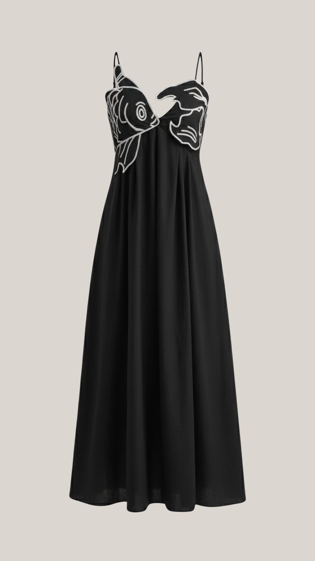 Deborah besticktes Maxikleid