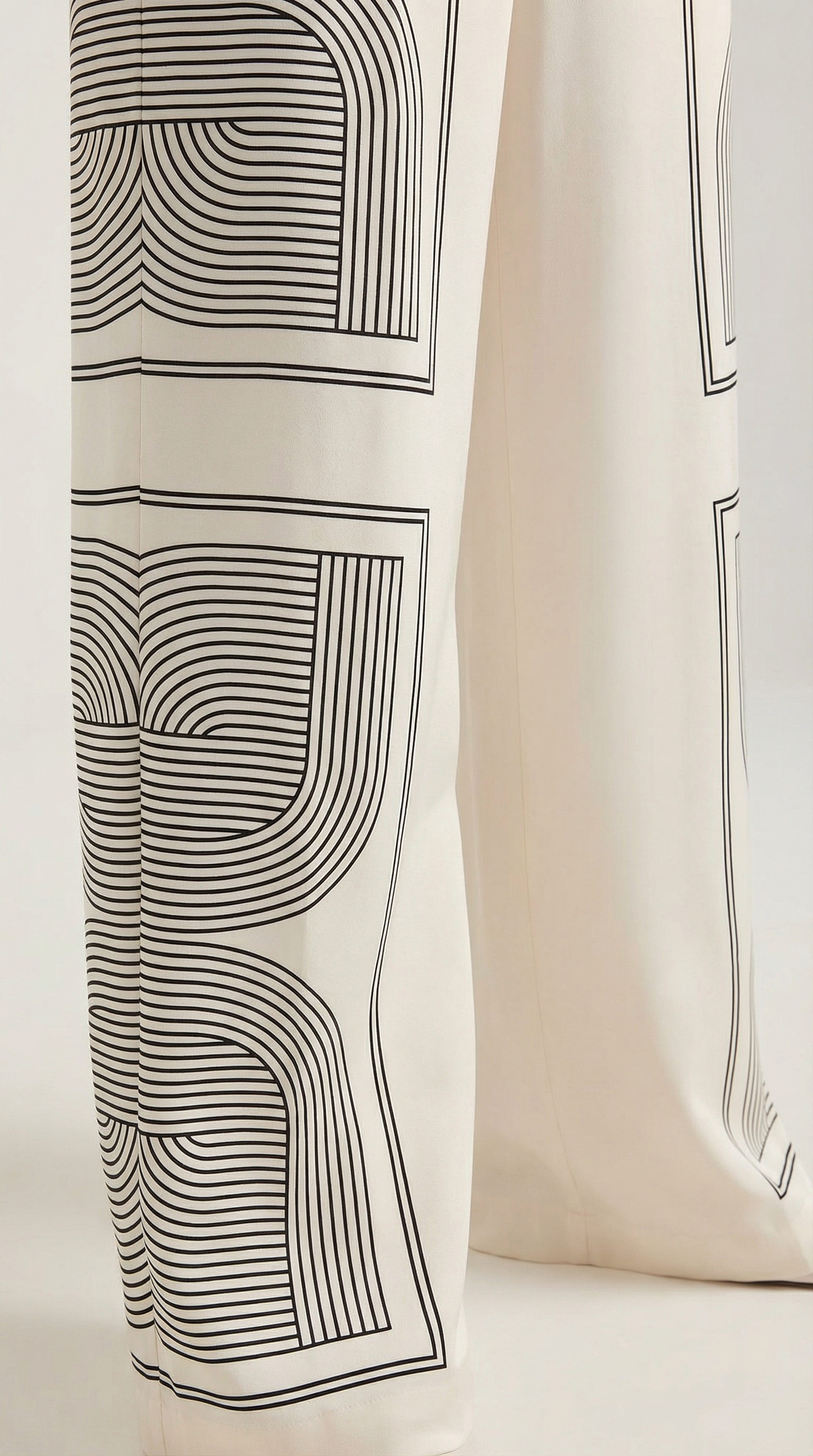 Jude Graphic Wide-Leg Hose