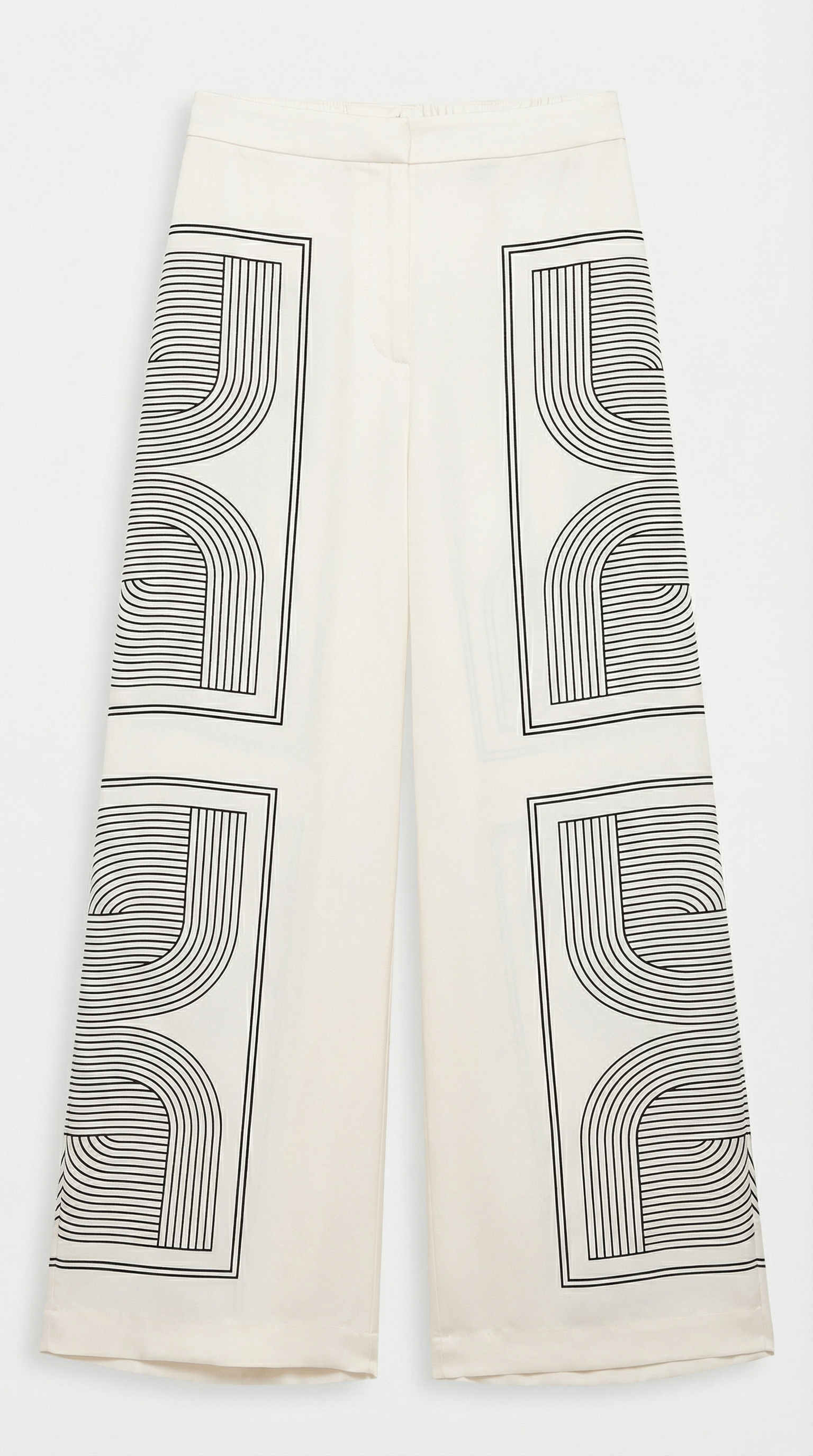 Jude Graphic Wide-Leg Hose