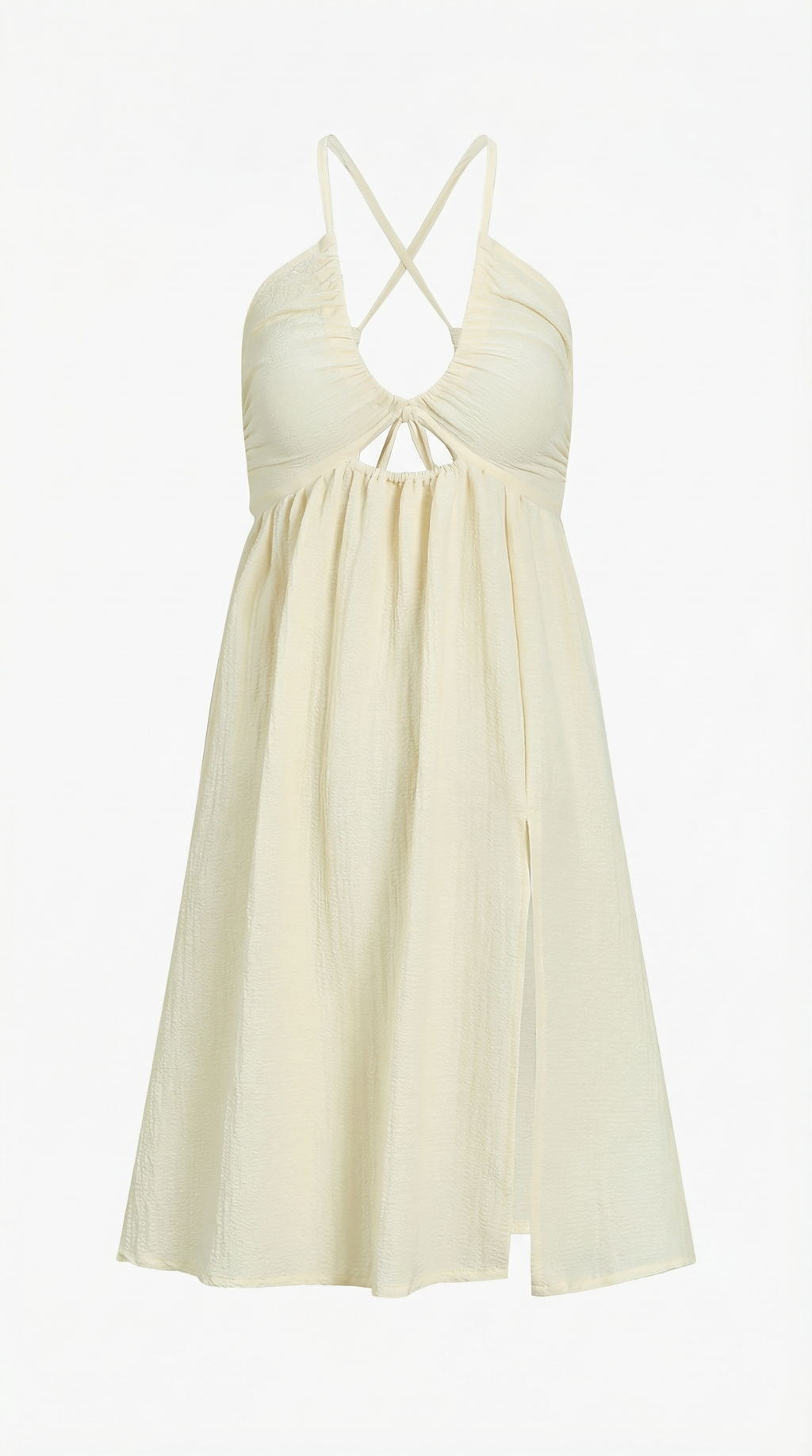 Linda Cutout Midi-Kleid