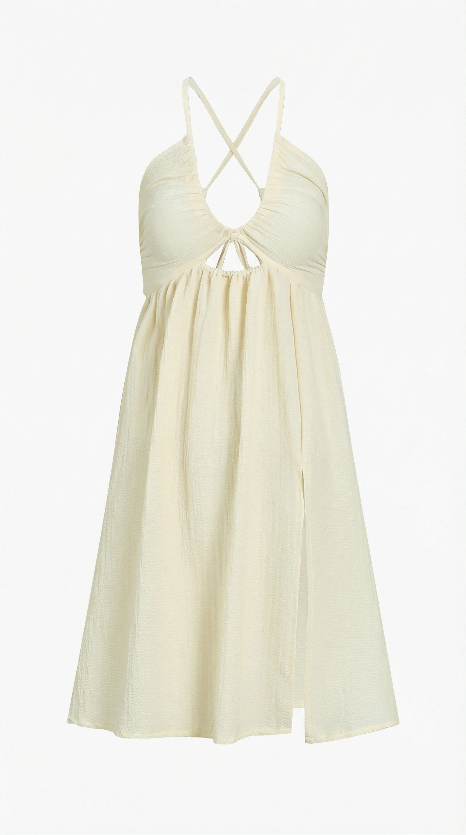 Linda Cutout Midi-Kleid