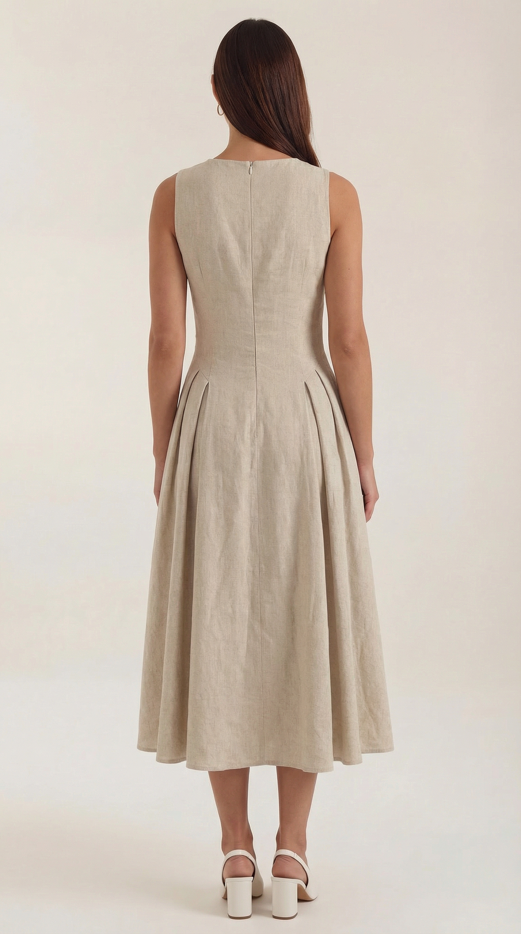 Nancy Midi-Kleid mit Cut-out