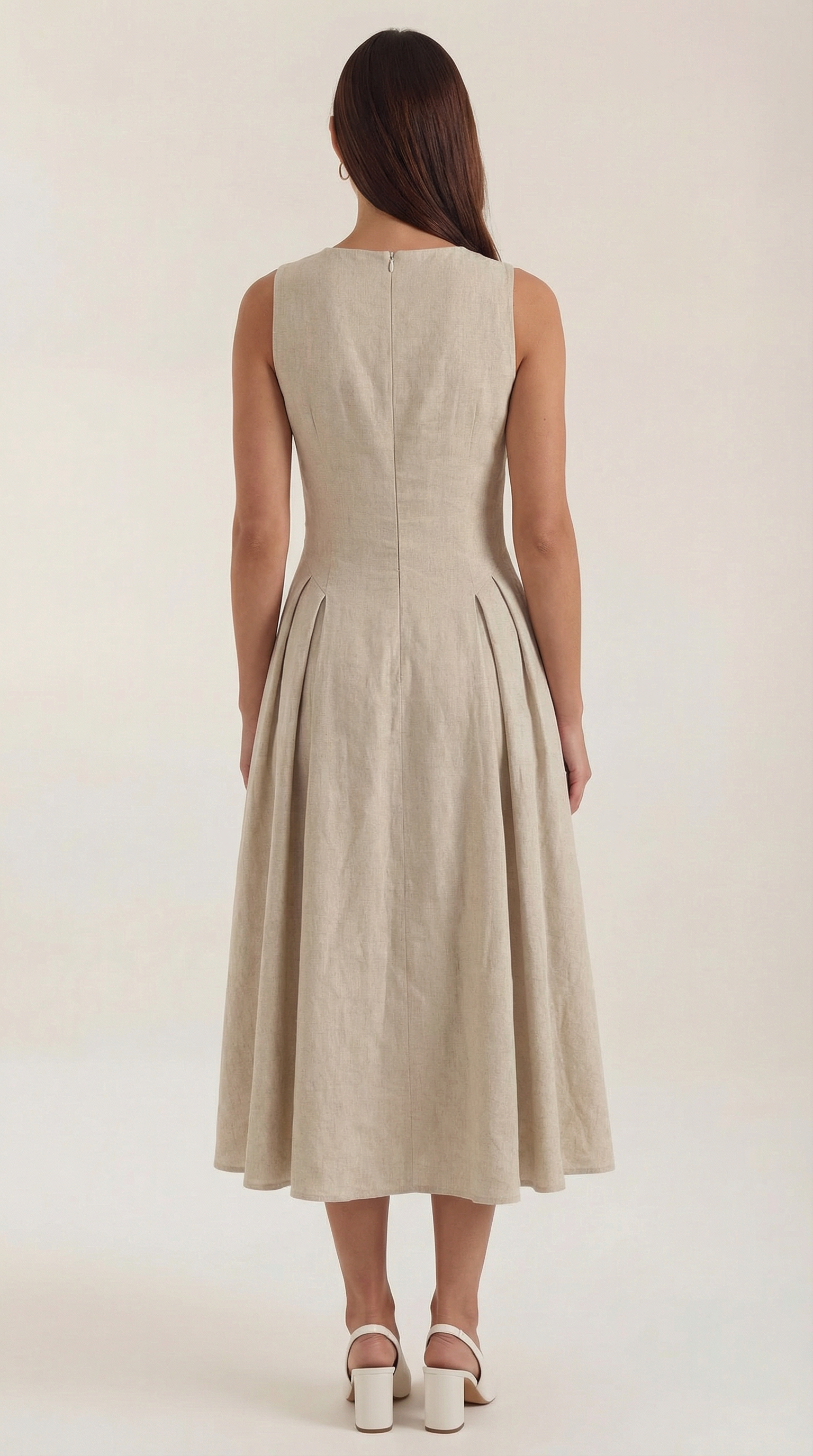 Nancy Midi-Kleid mit Cut-out