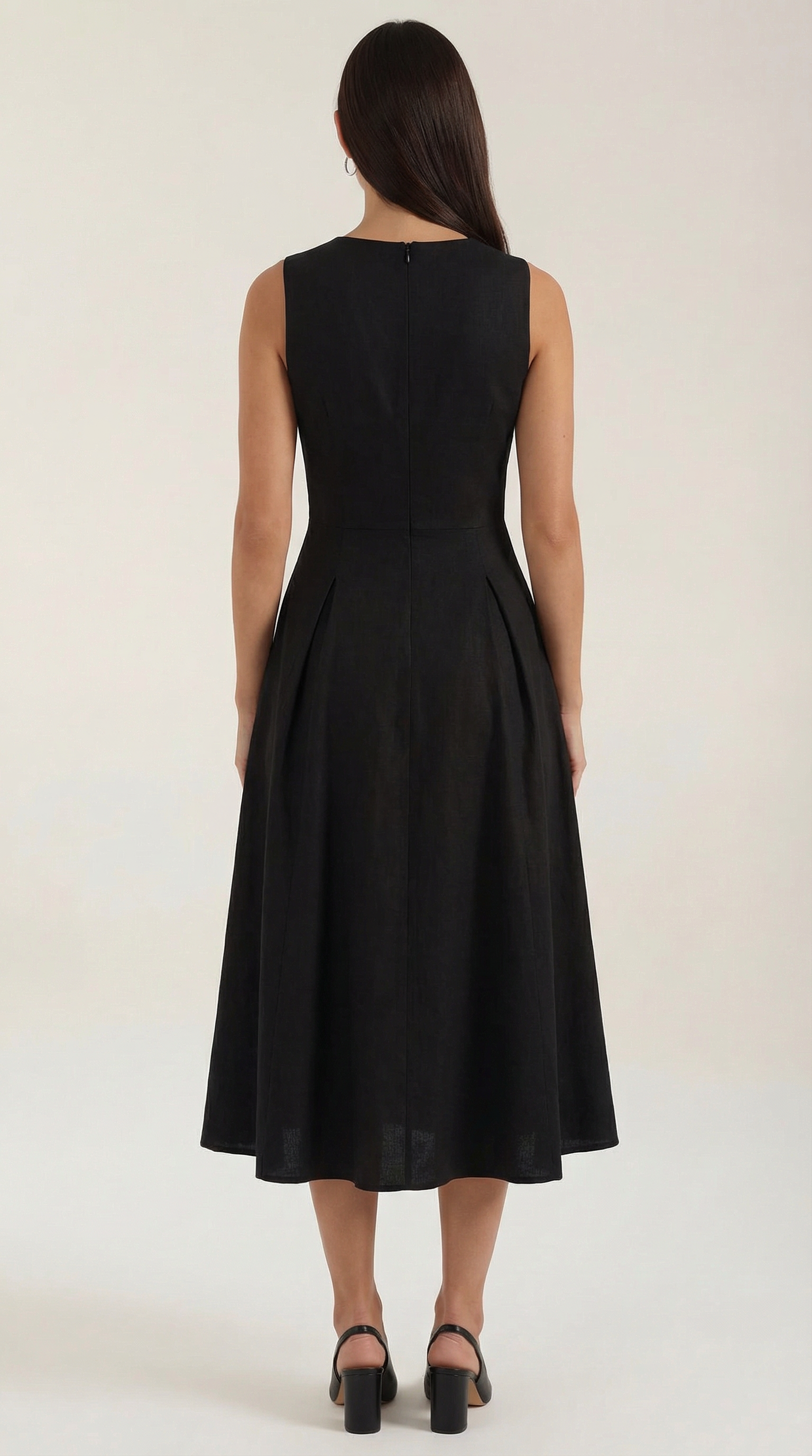 Nancy Midi-Kleid mit Cut-out