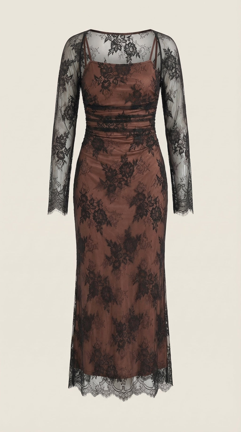 Nerissa Spitzen-Maxikleid