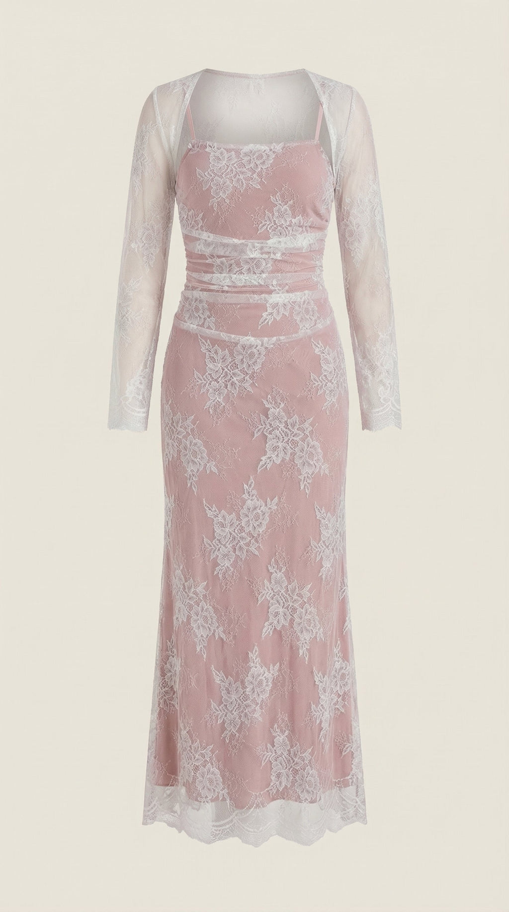 Nerissa Spitzen-Maxikleid