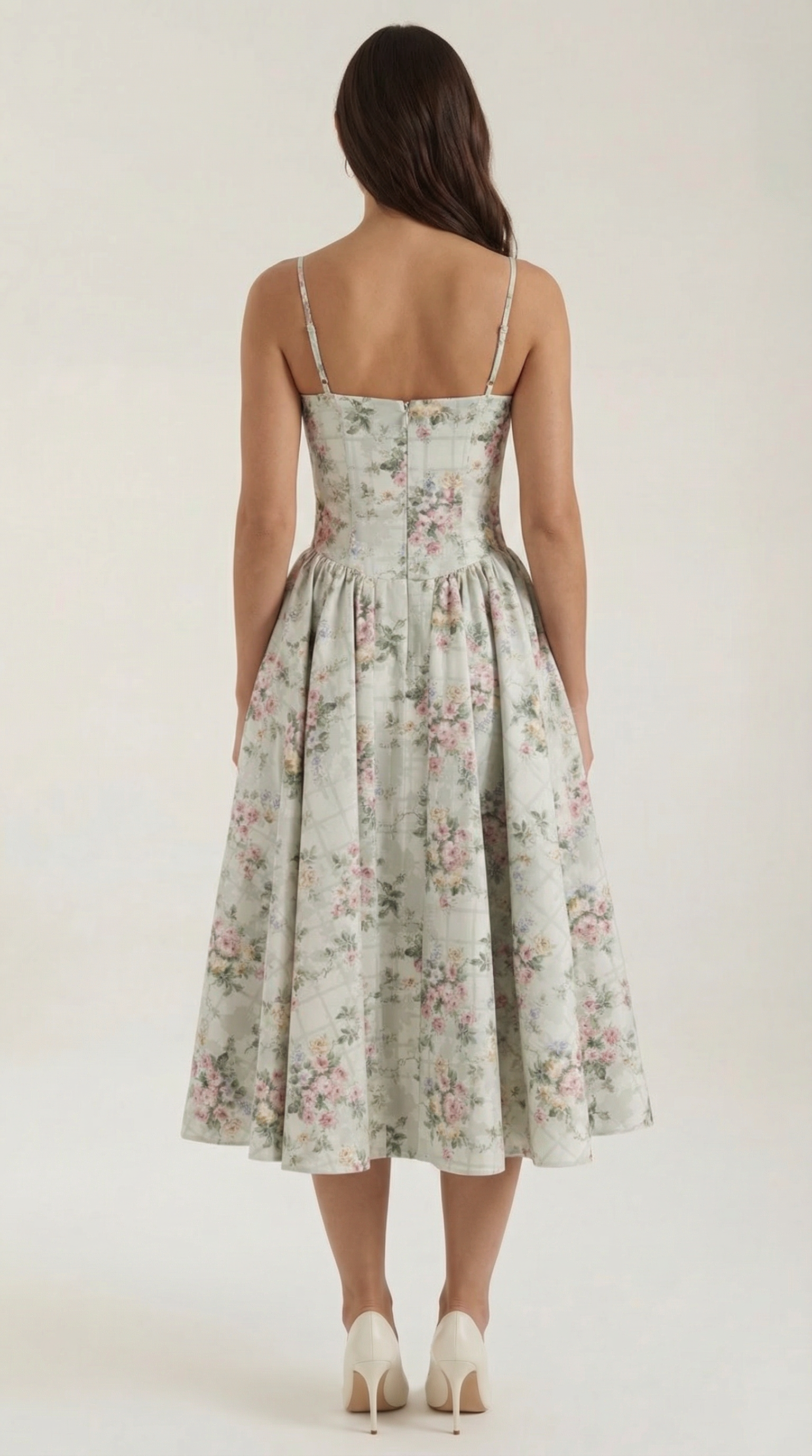 Odette Korsett-Midikleid