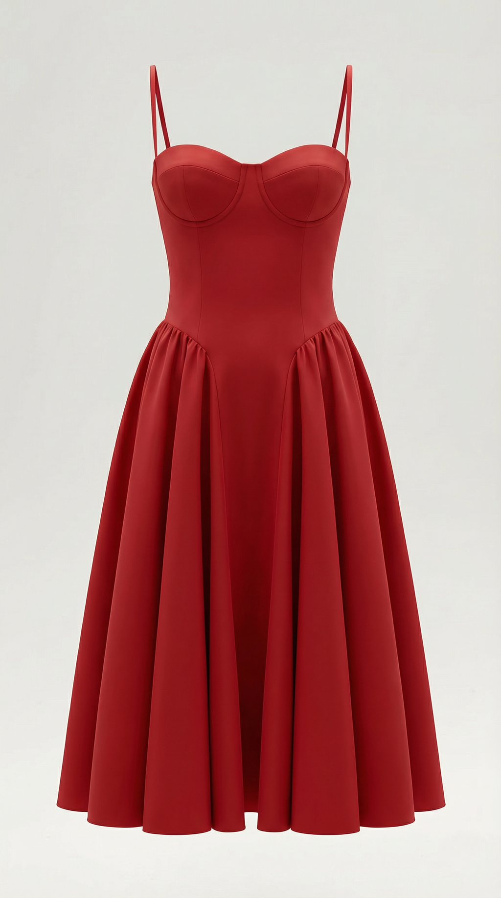 Odette Korsett-Midikleid