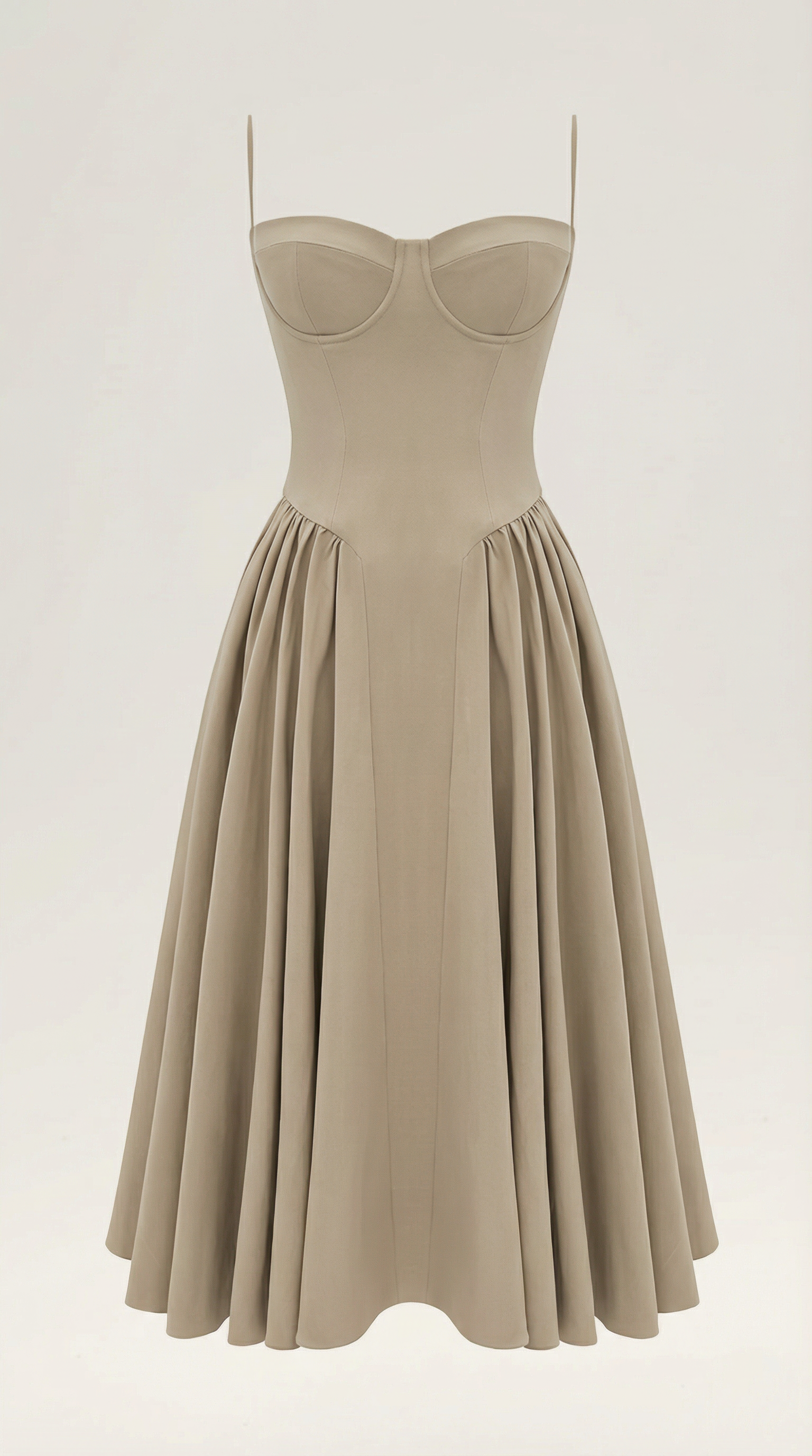 Odette Korsett-Midikleid