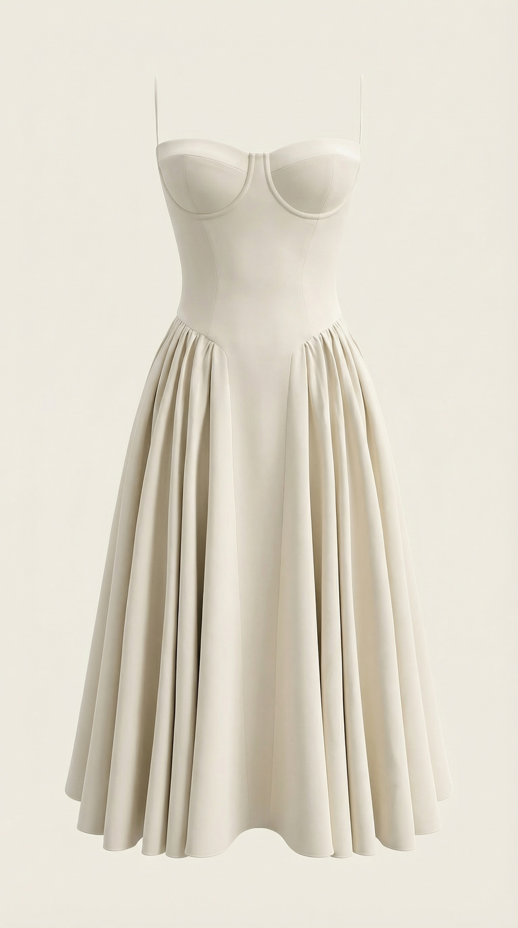 Odette Korsett-Midikleid