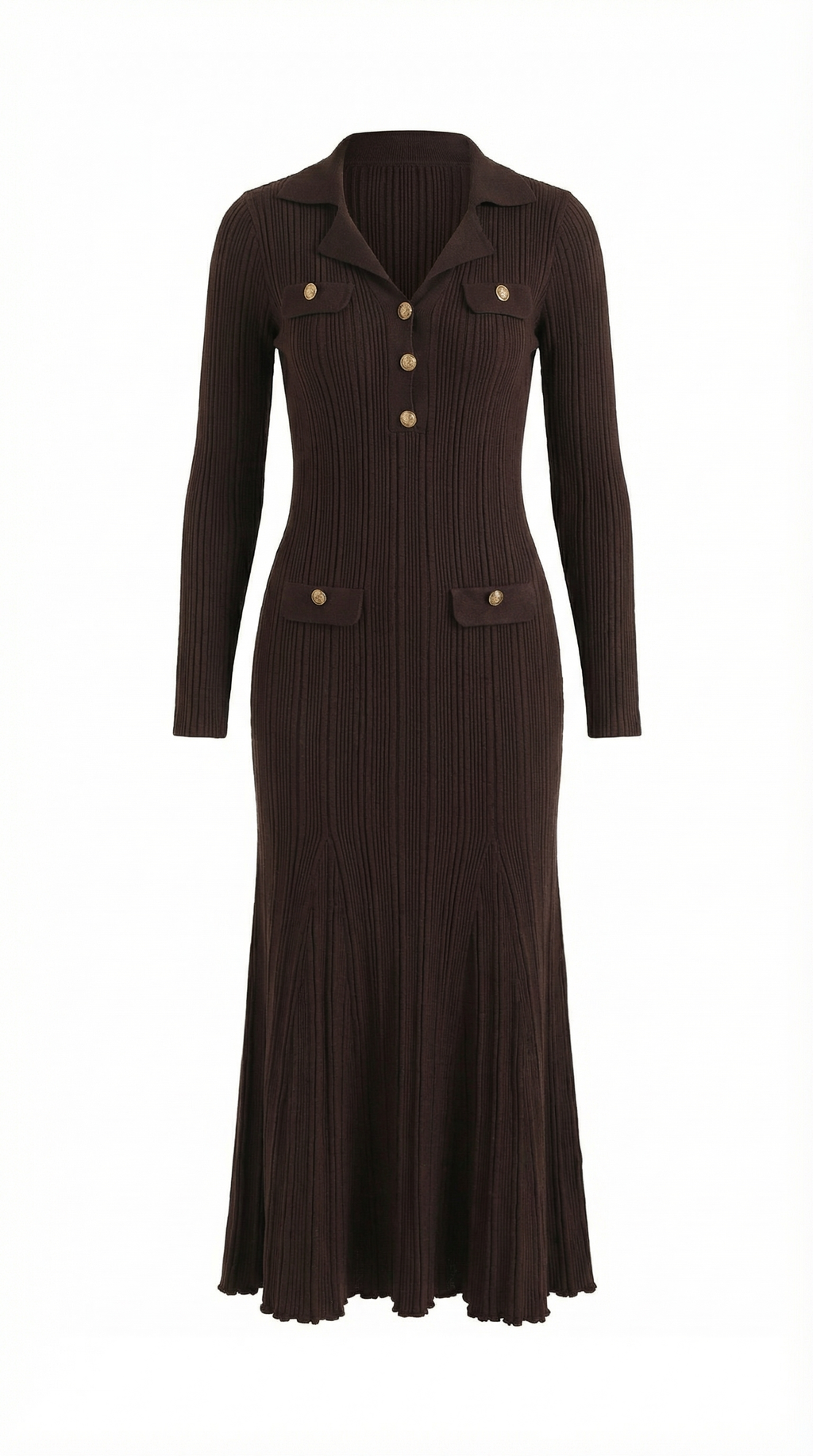Veronica Strick-Maxikleid
