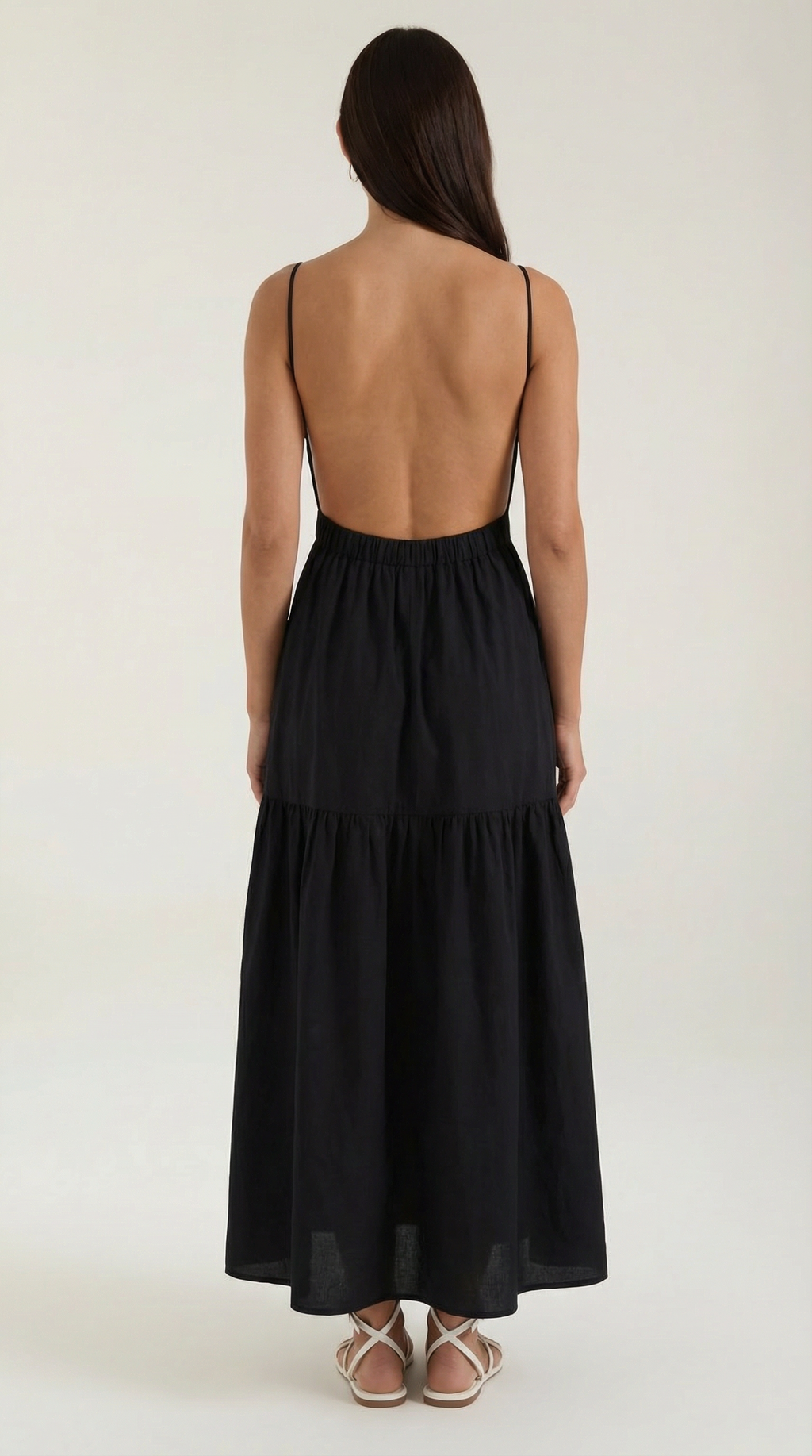 Victoria Rückenfreies Maxikleid
