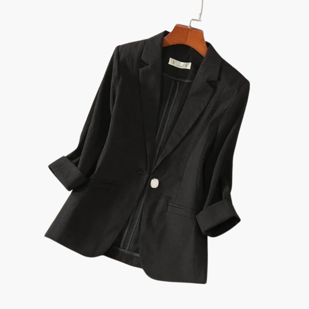 Rosalind | Damen Rosa 3/4 Arm Blazer