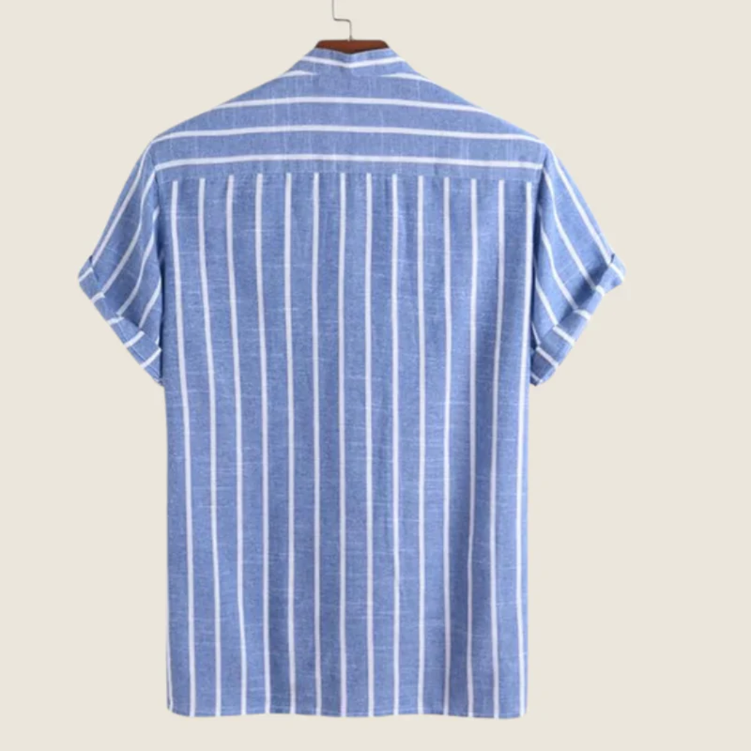 Rudolf | Herren Hemd Streifen Design – Gestreiftes Sommerhemd Herren Casual 2026