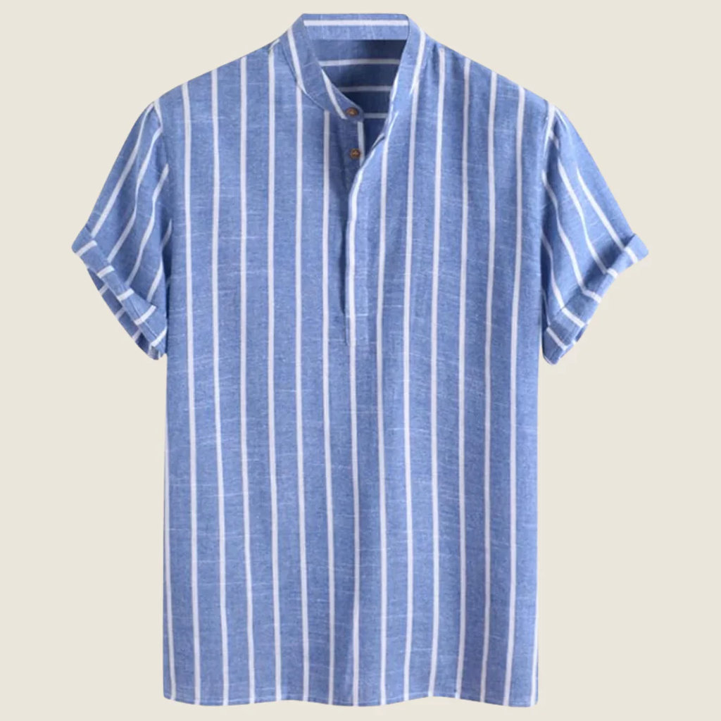 Rudolf | Herren Hemd Streifen Design – Gestreiftes Sommerhemd Herren Casual 2026