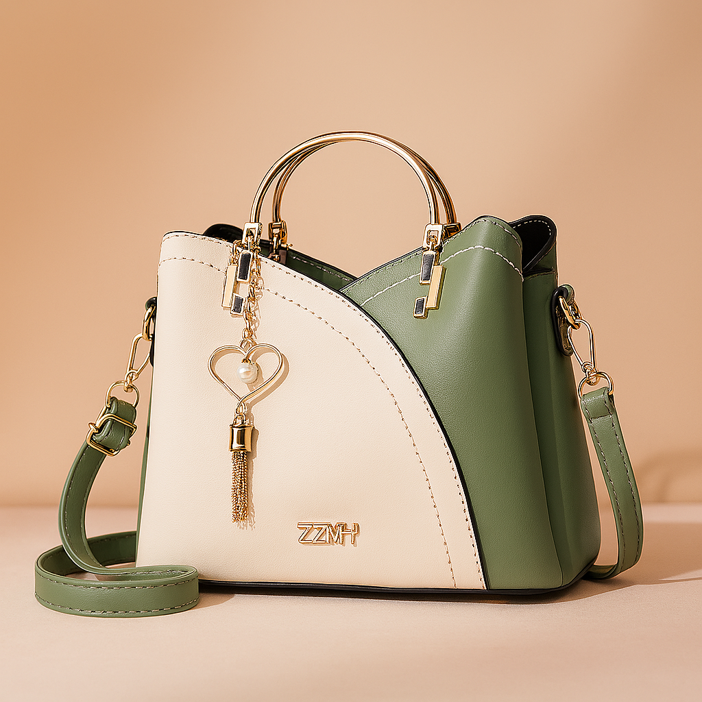 Elegante Damen-Schultertasche aus stilvollem Leder