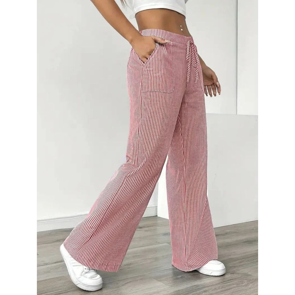Senta | Damen hose Streifen Freizeit