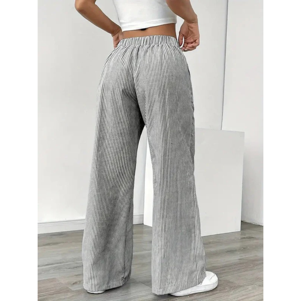 Senta | Damen hose Streifen Freizeit