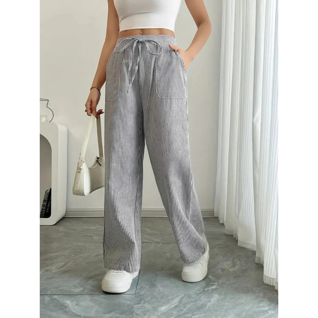 Senta | Damen hose Streifen Freizeit