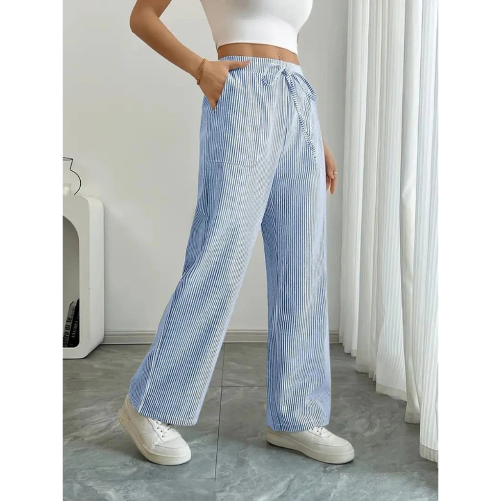 Senta | Damen hose Streifen Freizeit