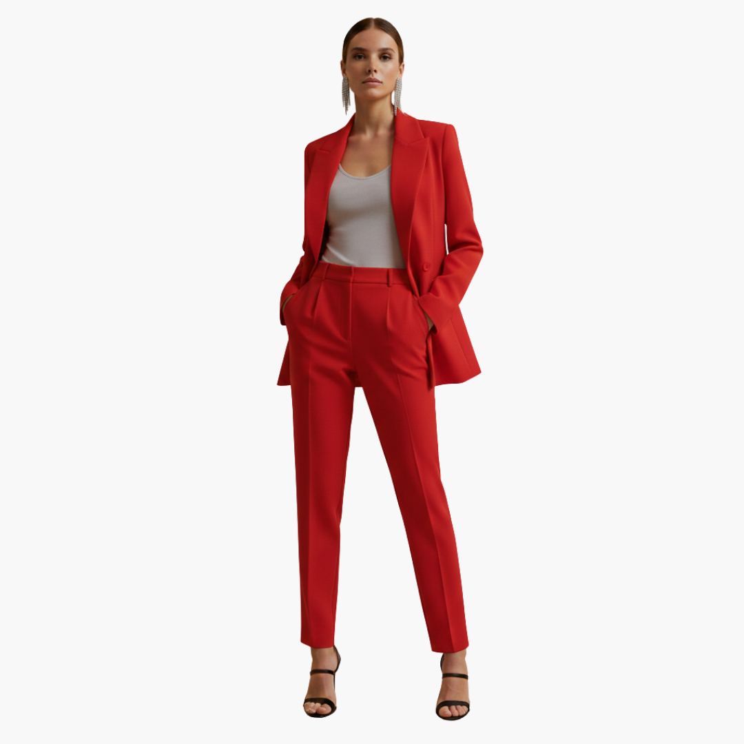 Seraphima | Damen Blazer Anzug Set mit Hose