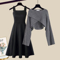 Marlene | Sienna™ Elegantes Herbst-Hochzeitsgast-Kleid Set