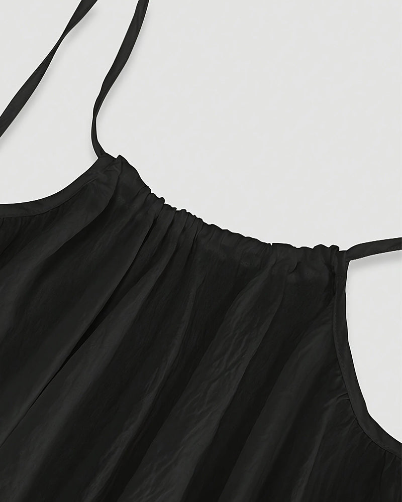 Sigrid | Damen Trägerkleid Maxikleid Sommerkleid
