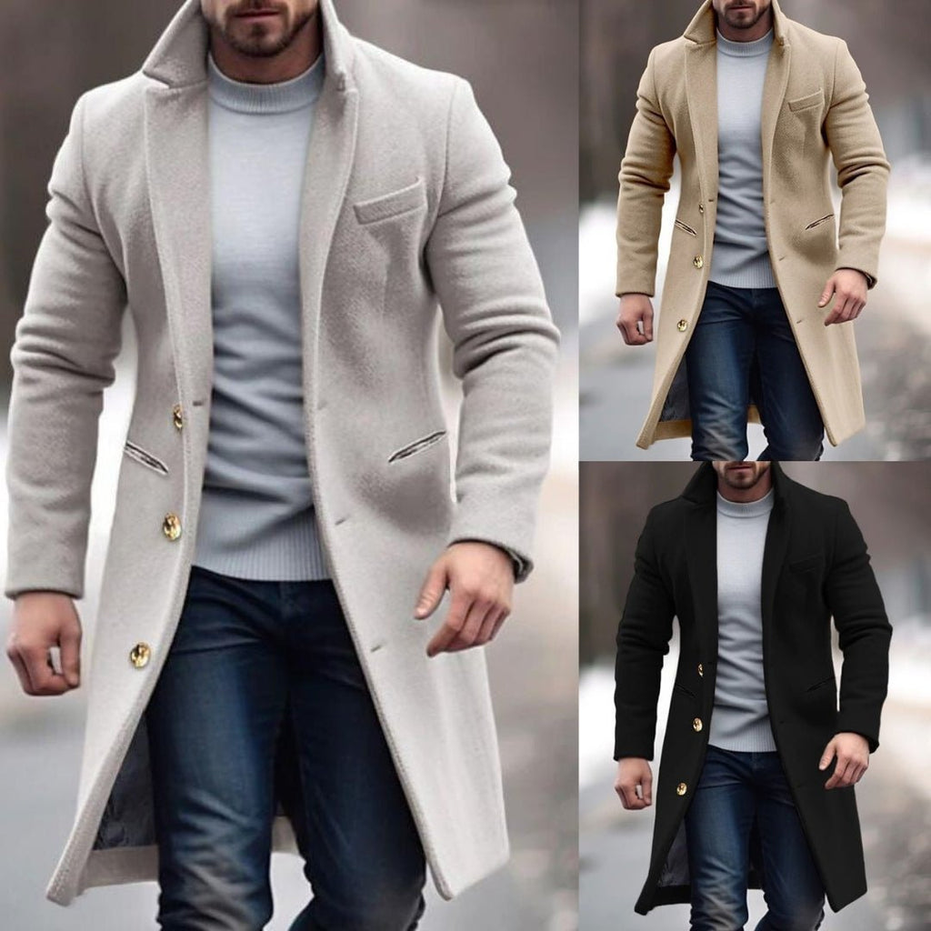 Viktor | Eleganter Wintermantel für Herren