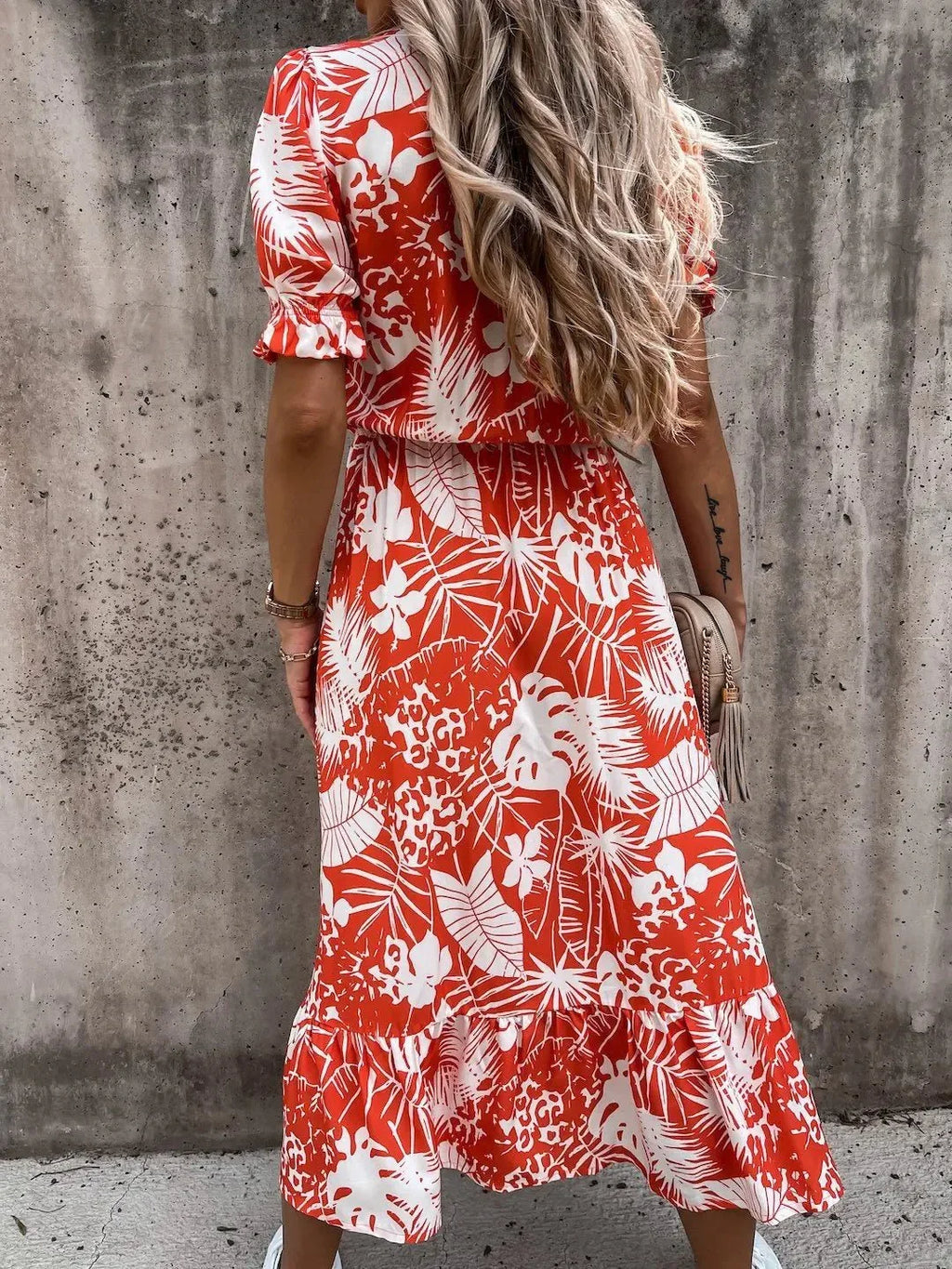 Julia | Sommerkleid mit Knopfleiste & Schlitz