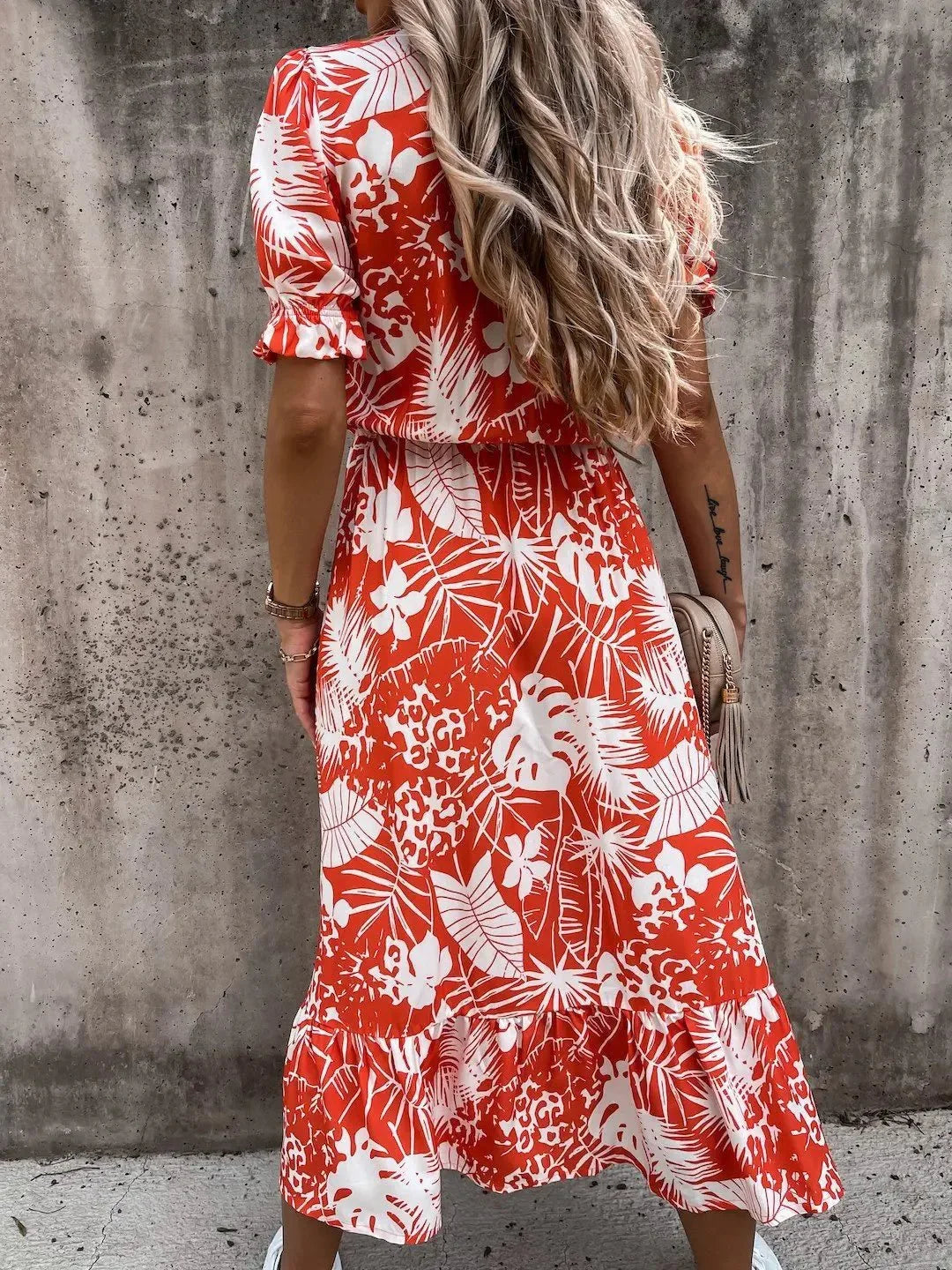 Julia | Sommerkleid mit Knopfleiste & Schlitz
