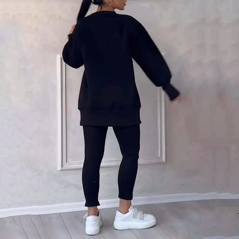 Elara |  Damen Sweatshirt Leggings-Set