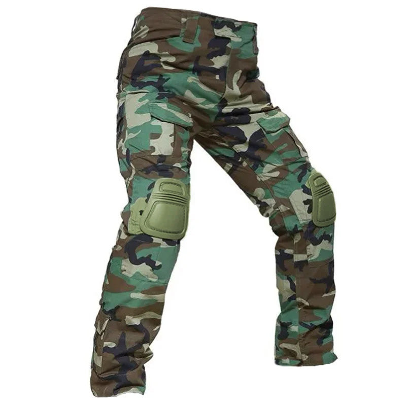 MAN / CARGO-HOSE MIT INTEGRIERTEN KNIESCHONERN