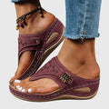 Tabitha | Damen Bequeme Sandalen mit Zehensteg