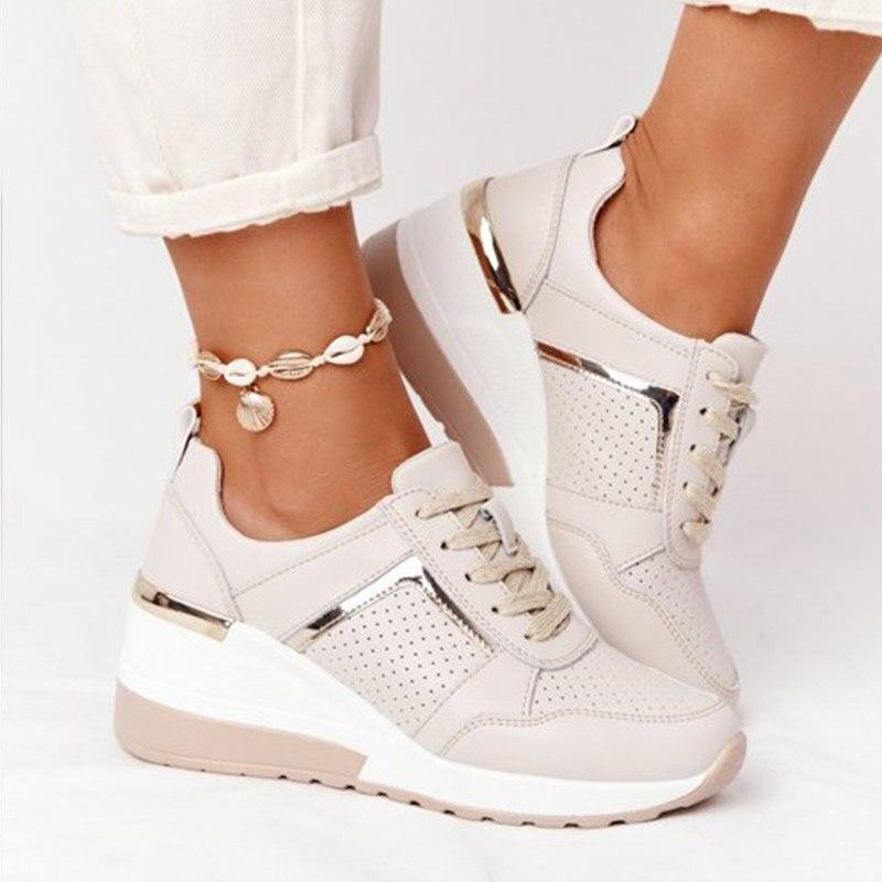 Tamara | Damen Komfort Sneaker mit Schnürung