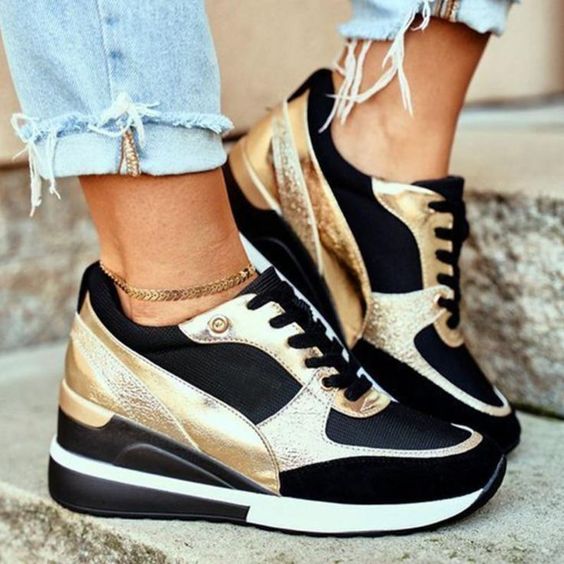 Tamara | Damen Komfort Sneaker mit Schnürung