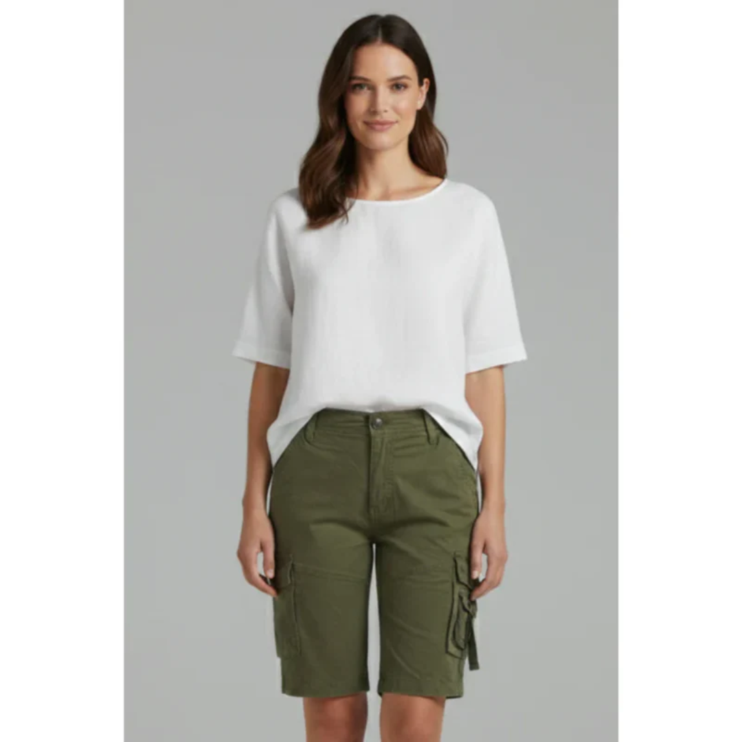 Tami | Damen Cargo Shorts Taschen Strand – Strand Cargo Shorts Damen 2026