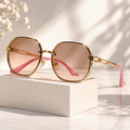 Tilly | Damen Sonnenbrille Retro Aviator Luxus