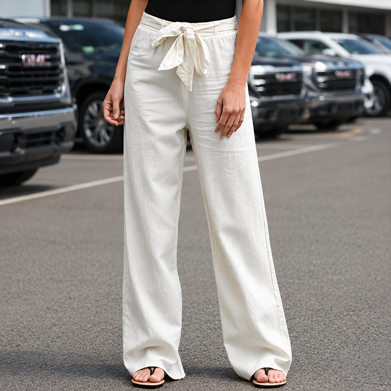 Alina | Trendige Hose mit weitem Bein