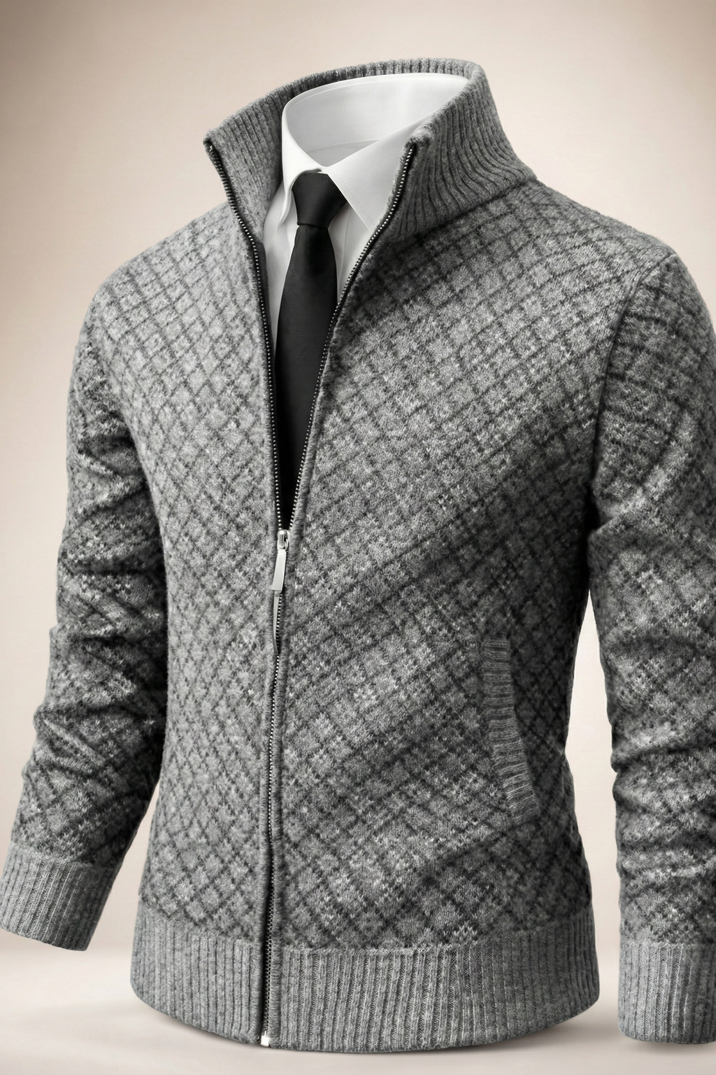 STEFO | LUXURIÖSER FREIZEIT-CARDIGAN